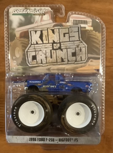 GreenLight　1996 FORD F-250 BIGFOOT #5 1996 Ford F-250 Monster Truck - Bigfoot #7 1:64 Scale Model