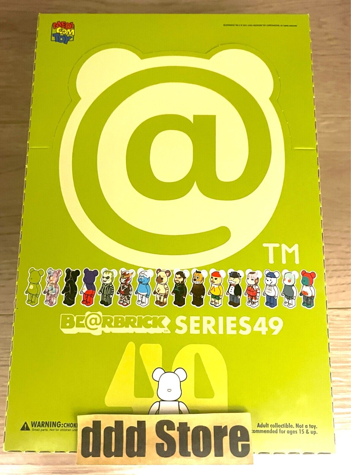 Medicom Toy series 49 bearbrick Be@rbrick Case of 24pcs 1 Medicom Toy series 49 bearbrick Be@rbrick Case of 24pcs 1