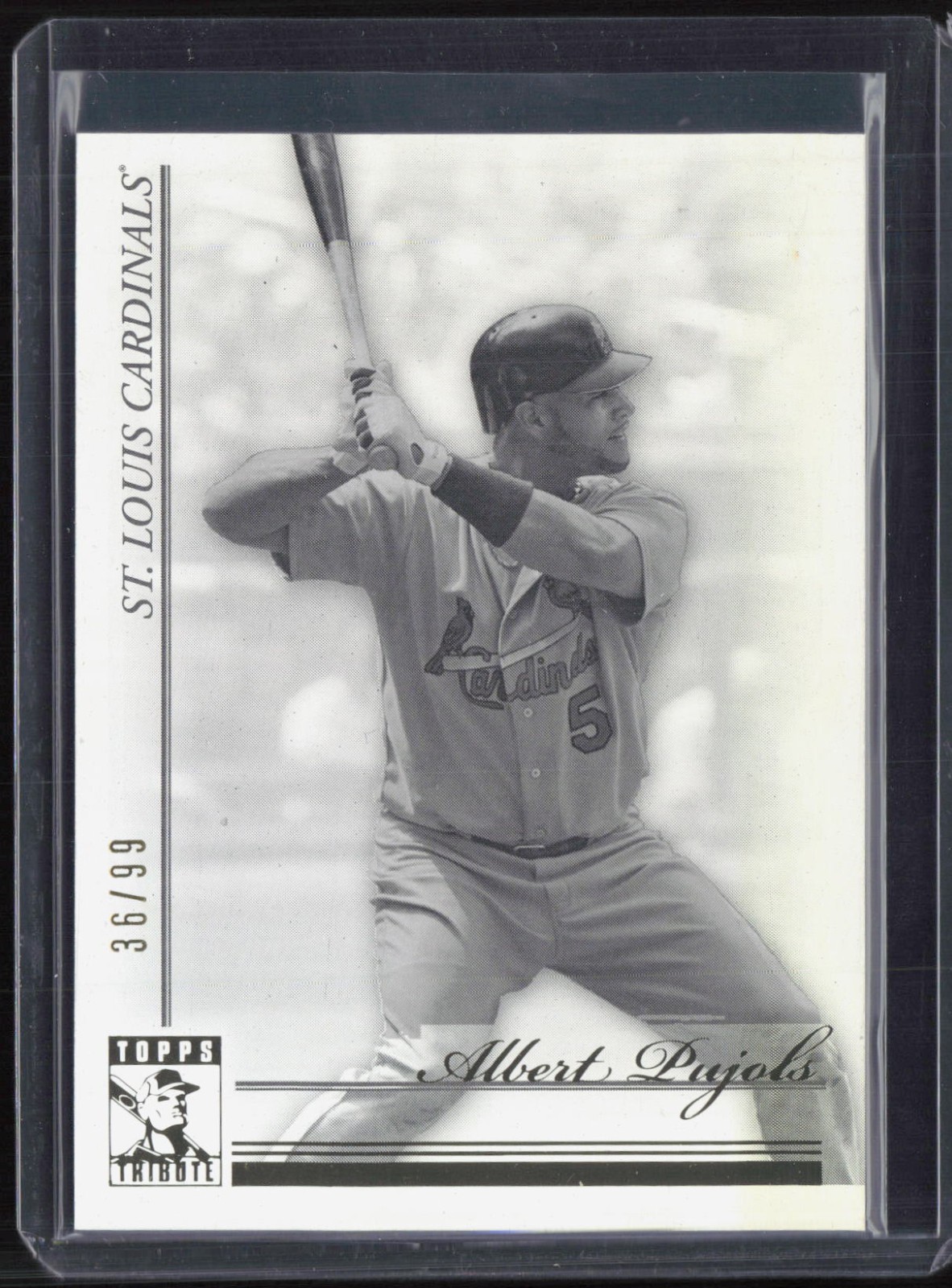 2010 Topps Tribute Refractor #51 Albert Pujols /99