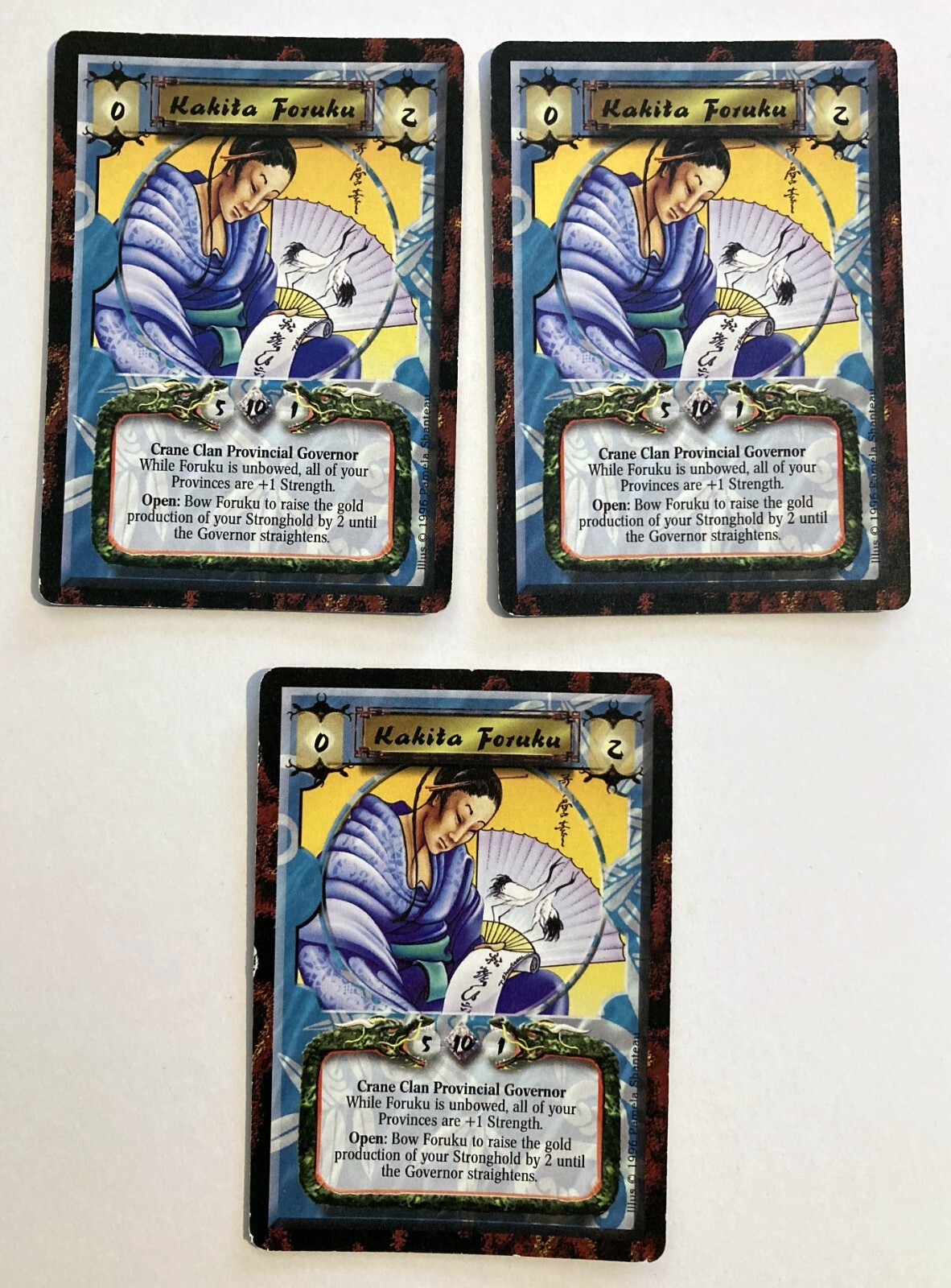 ウカヘナQeen of Ishigaki & King of Ruyuki Shiba Tsukune L5R