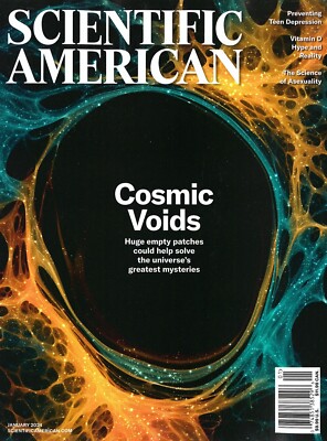 SCIENTIFIC AMERICAN MAGAZINE - JANUARY 2024 - COSMIC VOIDS