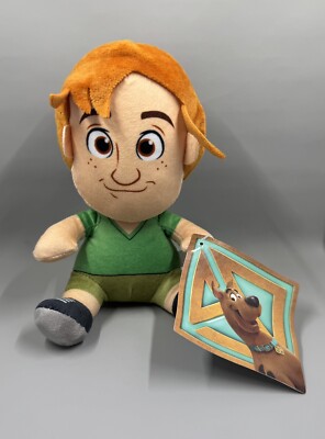Scooby Doo SHAGGY Scoob Movie Plush Stuffed Toy Factory 10'' Sitting 2019 NWT
