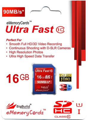 Ultra Fast Memory Card for Fujifilm FinePix S9800, S9900W Camera Class 10 SDHC