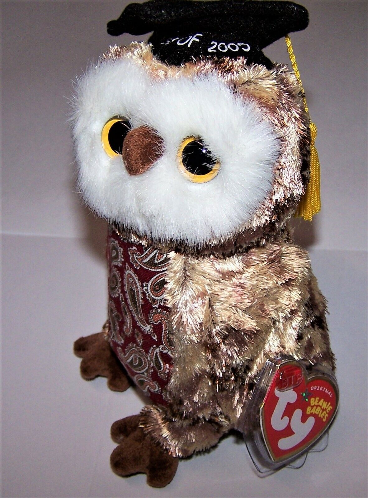 Smarty The Owl Ty Beanie Baby DOB April 13,2004 As Pictured Smarty The Owl Ty Beanie Baby DOB April 13,2004 As Pictured