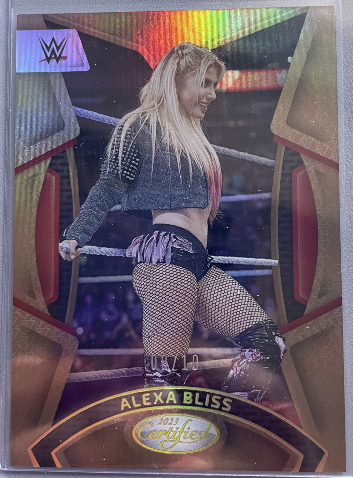 2023 Panini WWE Chronicles Certified Gold #219 Alexa Bliss