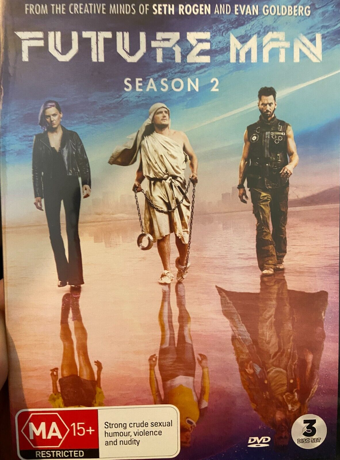 Future Man Season 2 region 4 DVD (3 discs) sci-fi comedy tv