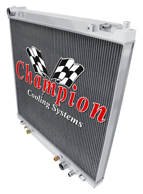 2 Row Supply Champion CR-Series Radiator for 2000 - 2005 Ford Excursion