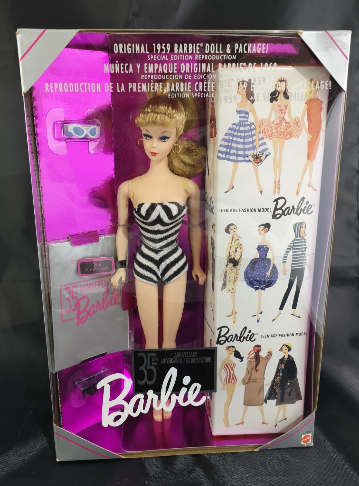 1959 Barbie Doll 35th Anniversary Special Ed Reproduction