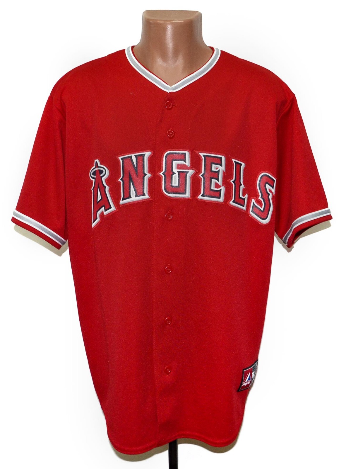 Majestic ANGELS ジャケット XL Vtg. Majestic Anaheim Los Angeles Angels World Series 2002