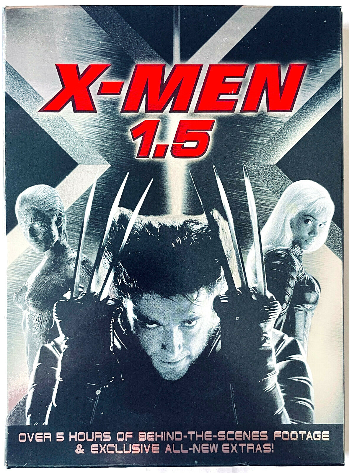 X-MEN 1.5 Edition ~ 2 DVD SET ~ Audio: ENGLISH + FRENCH +