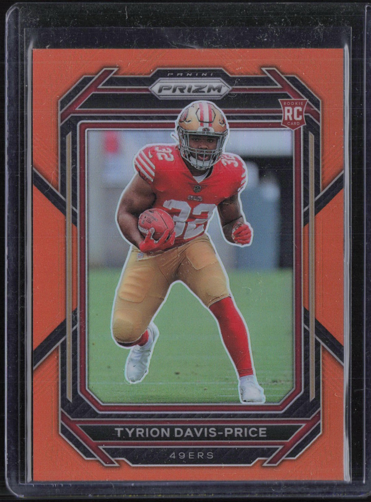 2022 Panini Prizm Orange #320 Tyrion Davis-Price RC Rookie