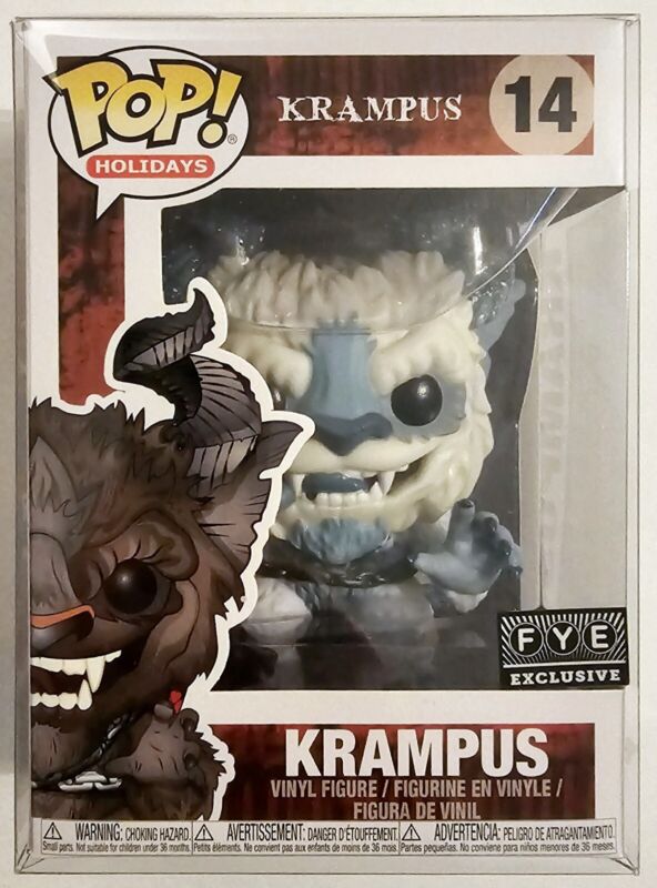 Funko Pop Holidays 14 Krampus Figure Fye Exclusive Brand New With Protector