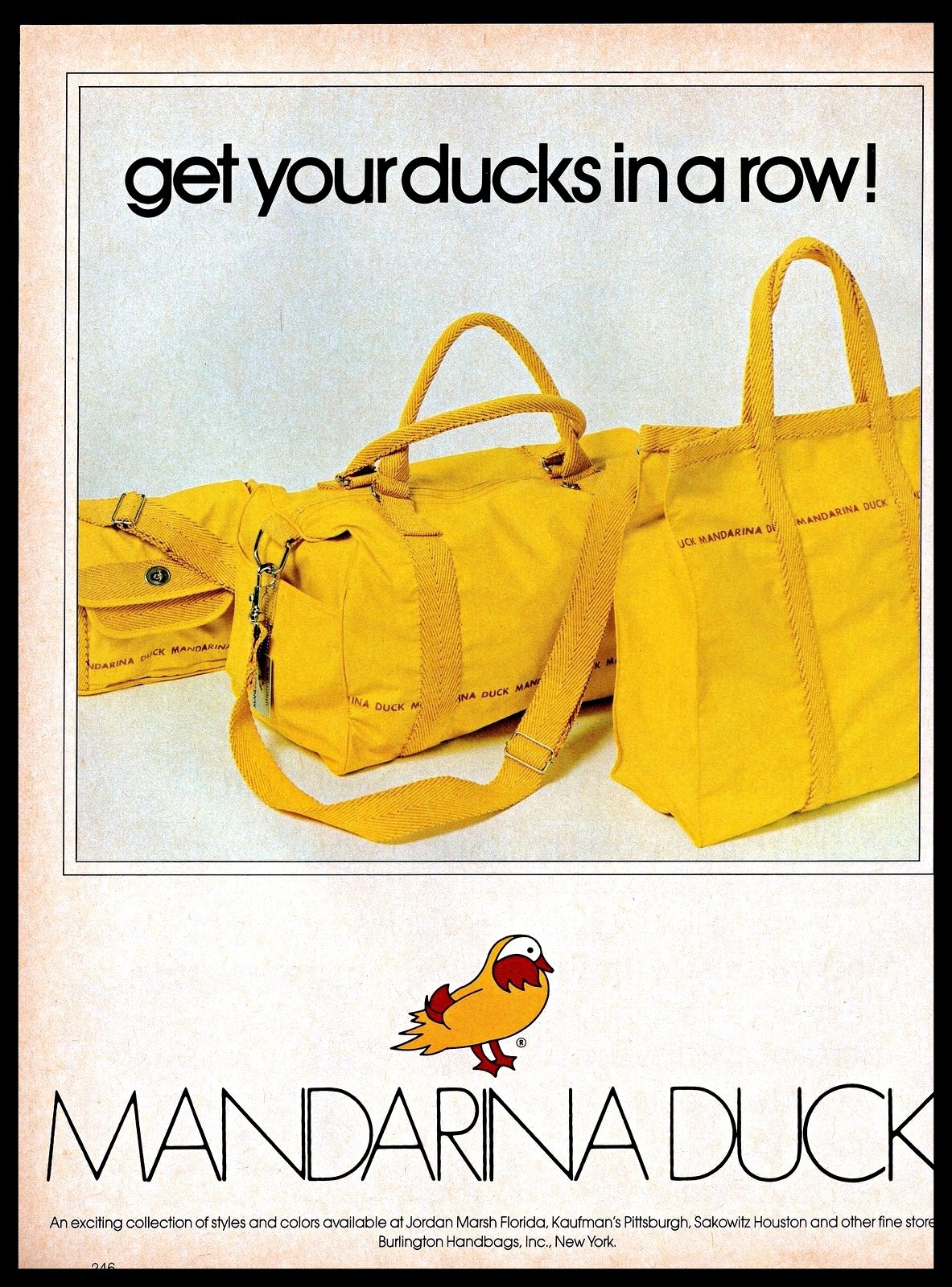 mandarin duck handbags