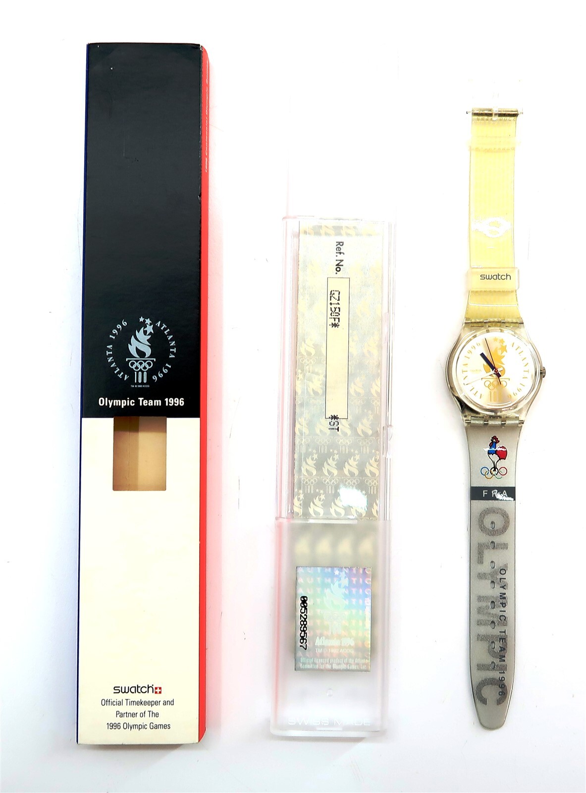 スウォッチSWATCH １９９６／３Ｄ　ＥＸＰＥＲＩＥＮＣＥ 1996 Swatch GL108 3D EXPERIENCE Watch | Vintage Swatch Gent