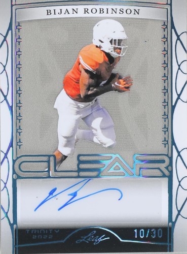 2022 Leaf Trinity Bijan Robinson #CA-BR1