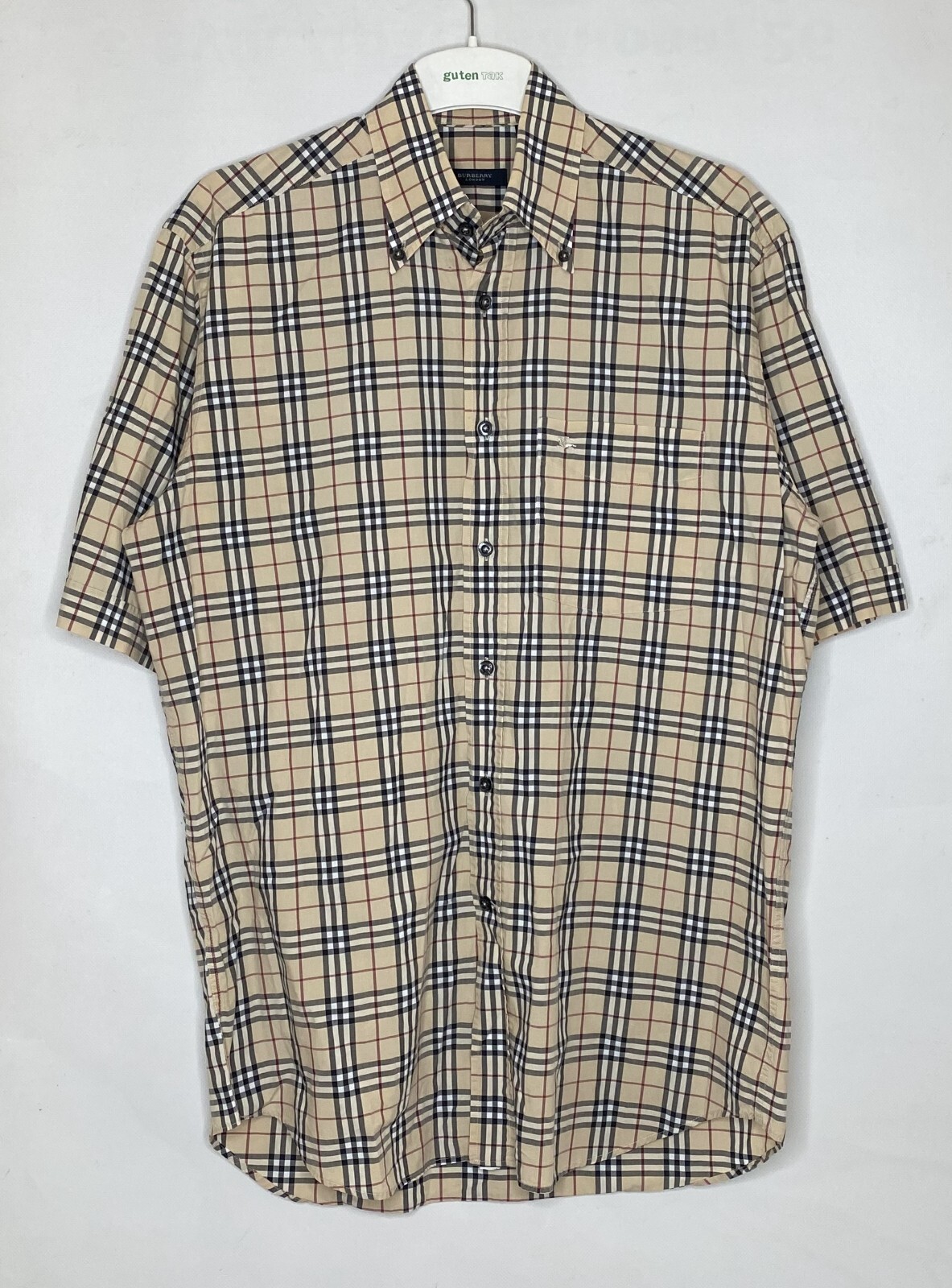 Burberryシャツ BURBERRY BURBERRY Shirts | Navy Men's Patterned Shirt | YOOX