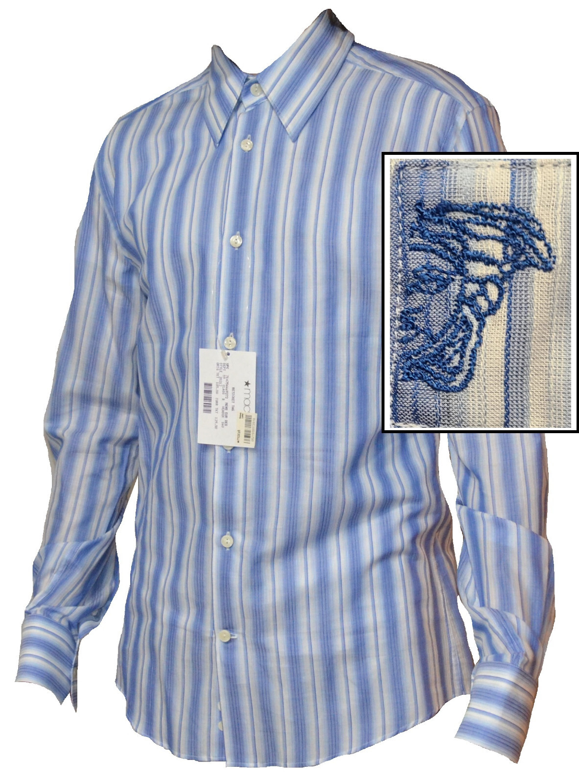 関税＆送料込み】Versace Striped T-Shirt Men's Versace