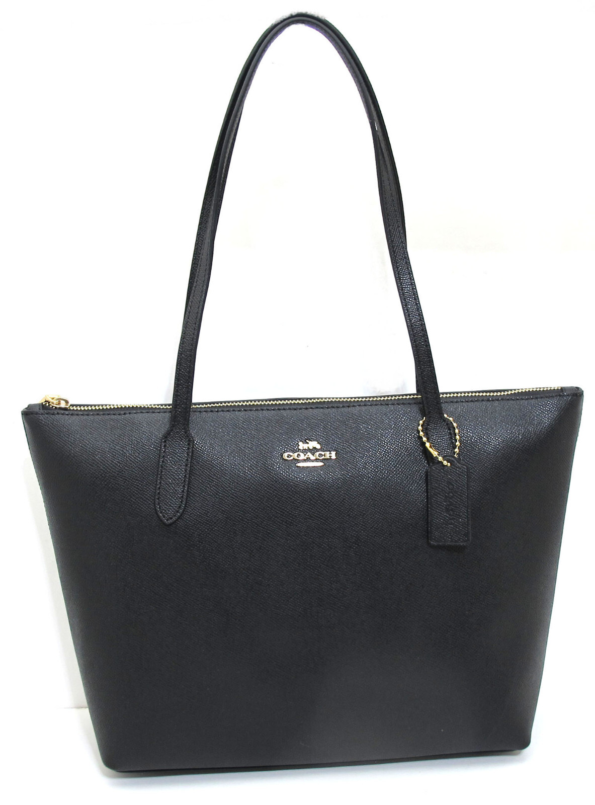 NEW Authentic COACH Crossgrain Leather Gallery Top Zip Carry