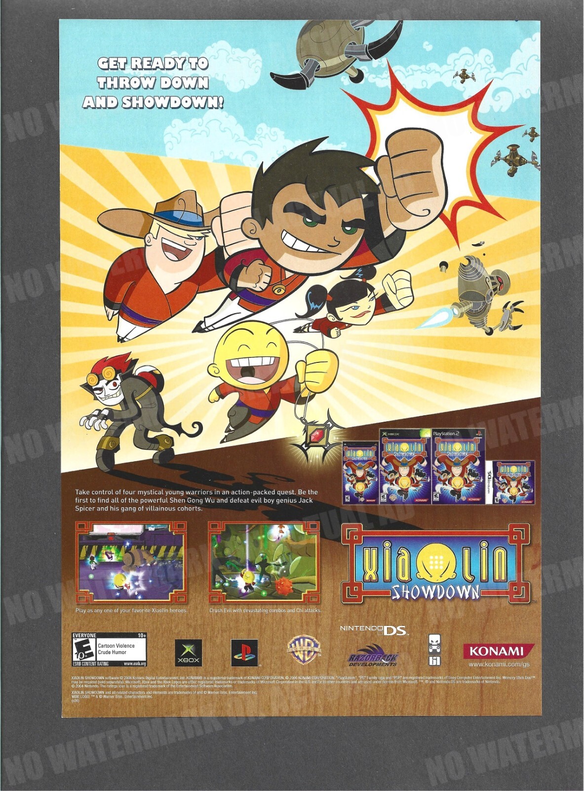 Xiaolin Showdown Cartoon T Shirt Xiaolin Showdown Cartoon T Shirt