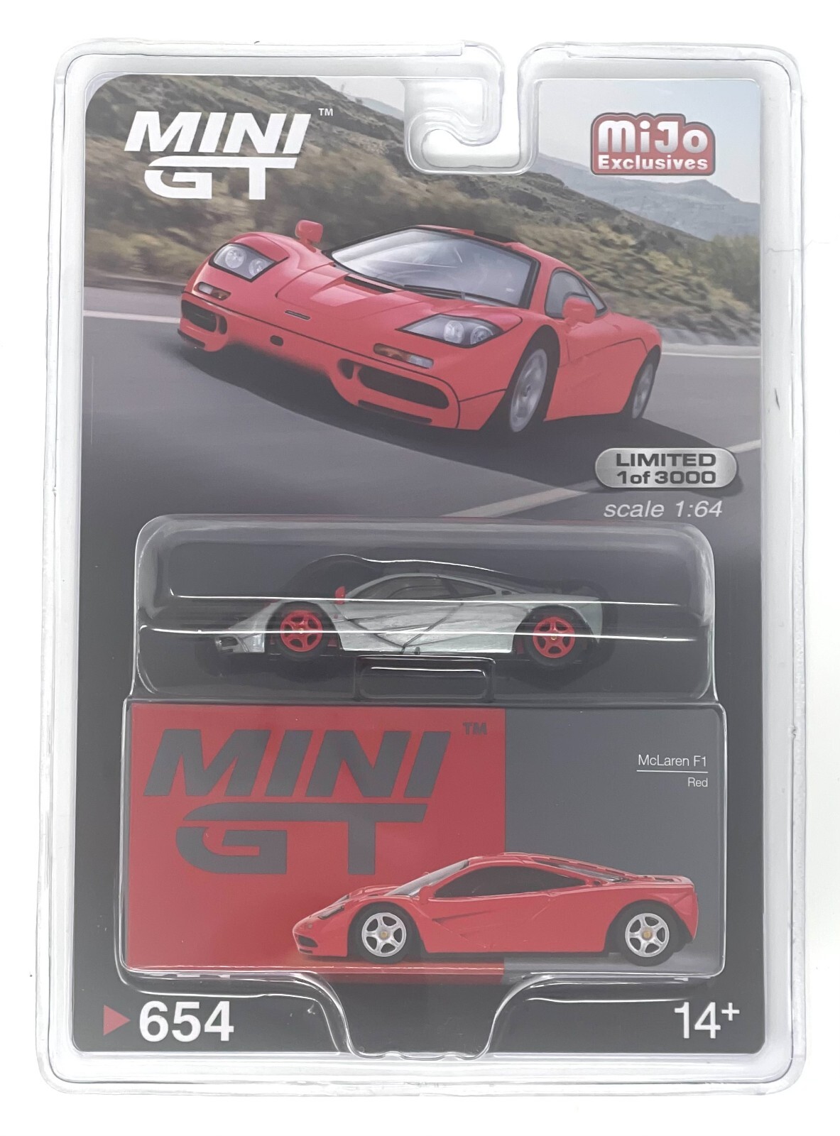 MINI GT マクラーレン F1 (レッド) チェイスカー MINI GT マクラーレン F1 (レッド) チェイスカー McLAREN F1 Red
