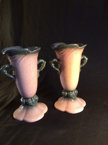 Vintage Pair Of Hull Vases
