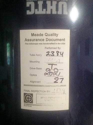 Meade LX90 UHTC Catadioptric Telescope Deluxe Set (See Description)