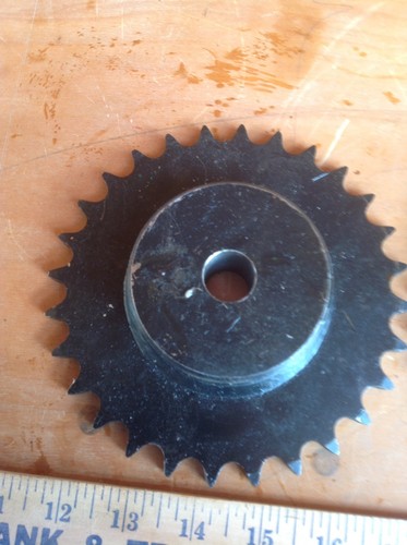 3 Vintage industrial cast iron gears sprockets steampunk Collectible Repurpose B