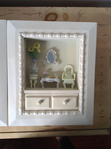 Set Of 2 Designed Shadow Boxes Bathroom Living Room Picture Frame