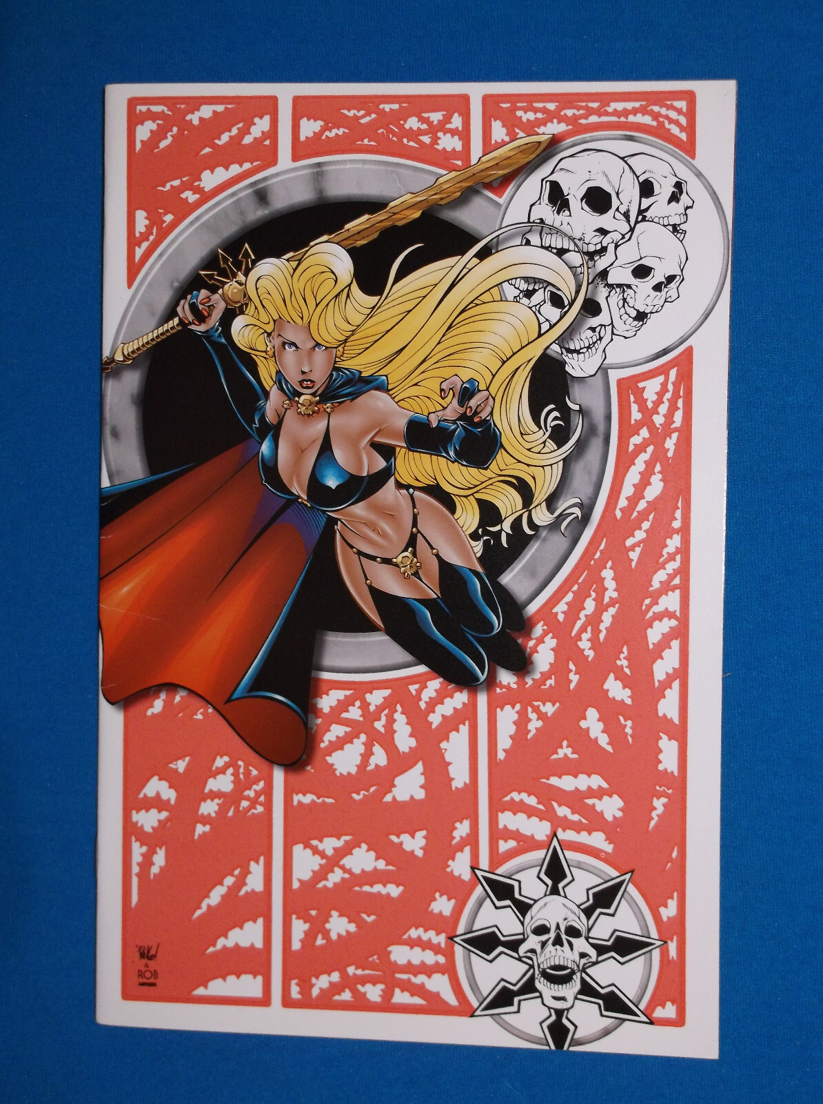 LADY DEATH ALIVE # 1 - VF- 7.5/8.0 - PREMIUM EDITION - 2500 COPIES