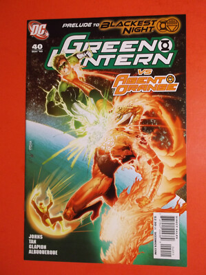 GREEN LANTERN # 40 (4th series)  NM 9.4 - AGENT ORANGE - PHILIP TAN COVER