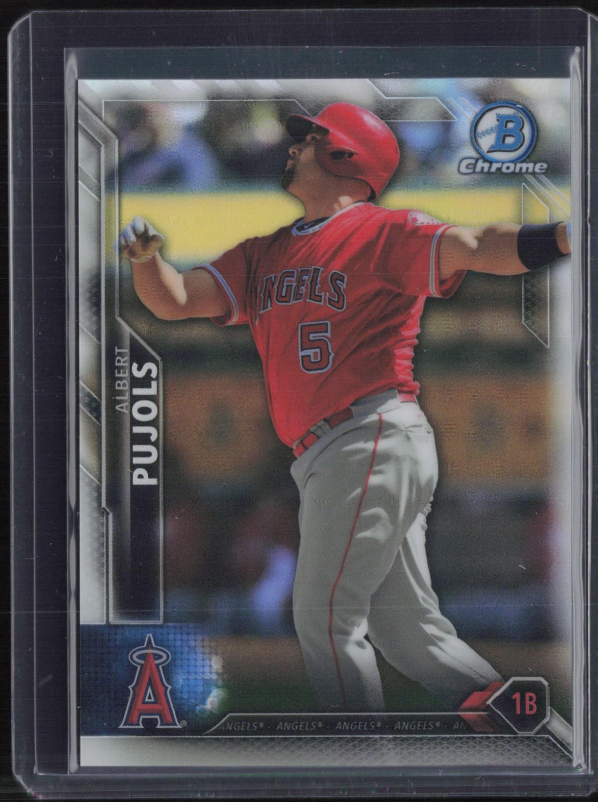 2016 Bowman Chrome Refractor #3 Albert Pujols /499