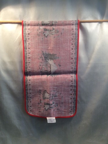 16S Vintage Walterscheid Table Runner Dutch Couple Made In West Germany 39