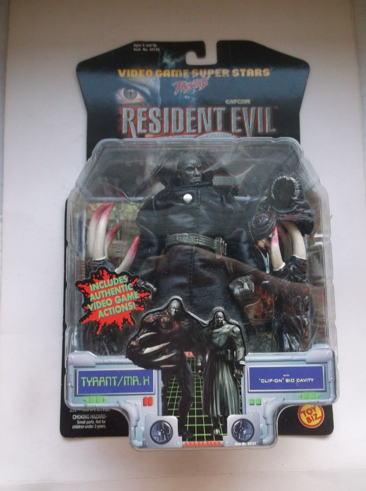未開封トイビズ バイオハザード タイラント TYRANT/MR.X toybiz Resident Evil 2 Biohazard Tyrant MR. X Action Figure Toy