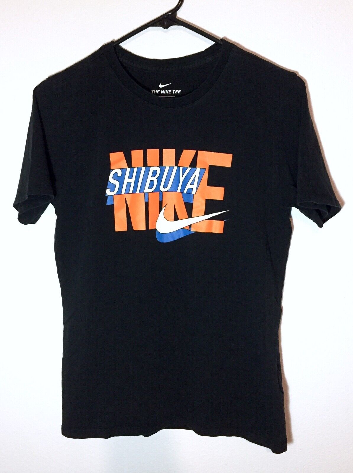 Rare Nike by Shibuya Scramble Store T Shirt Mens SZ S Tokyo Rare Nike by Shibuya Scramble Store T Shirt Mens SZ S Tokyo