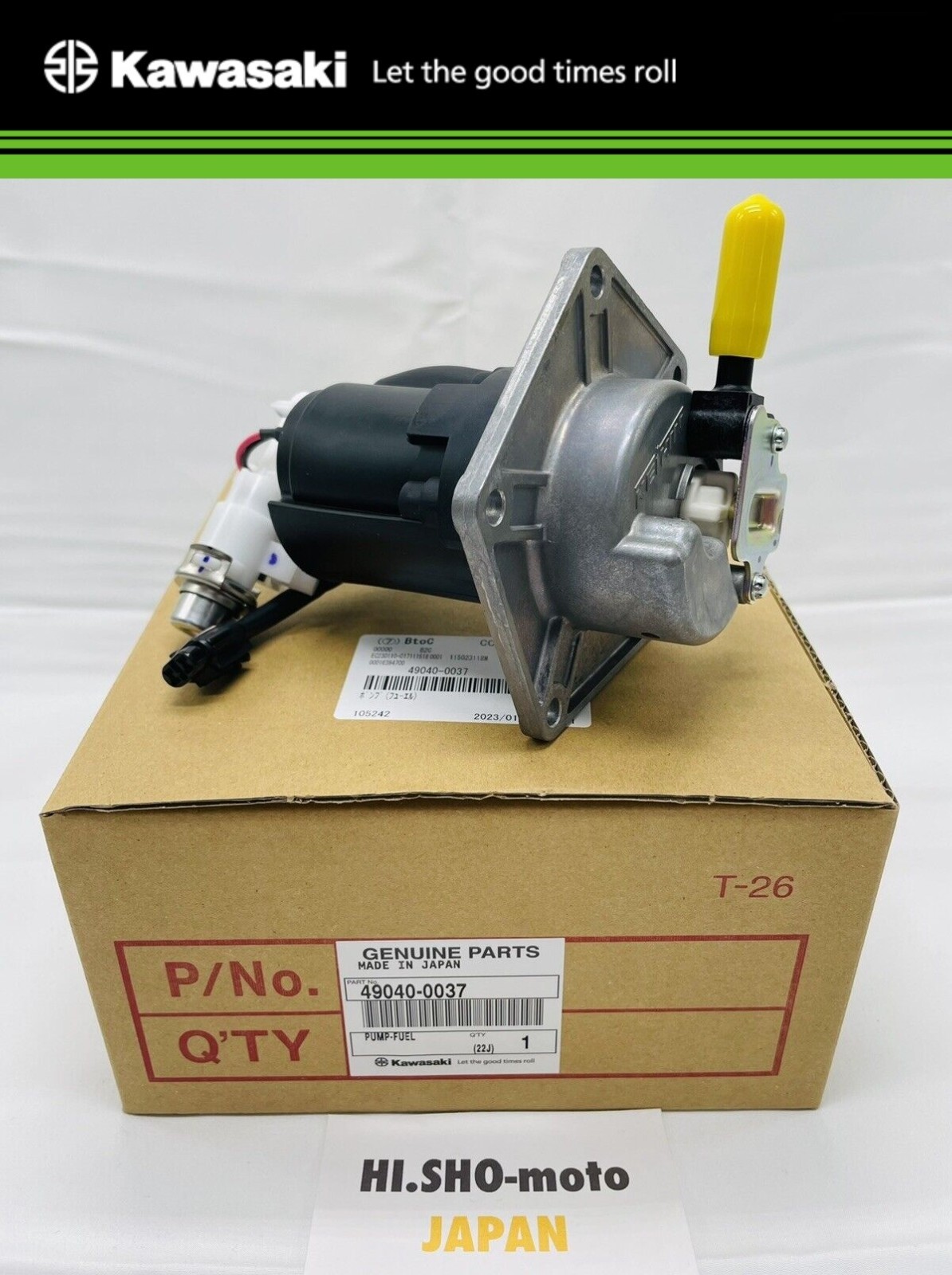 GENUINE NEW 2009 - 2011 KAWASAKI KX 450F 250F FUEL PUMP