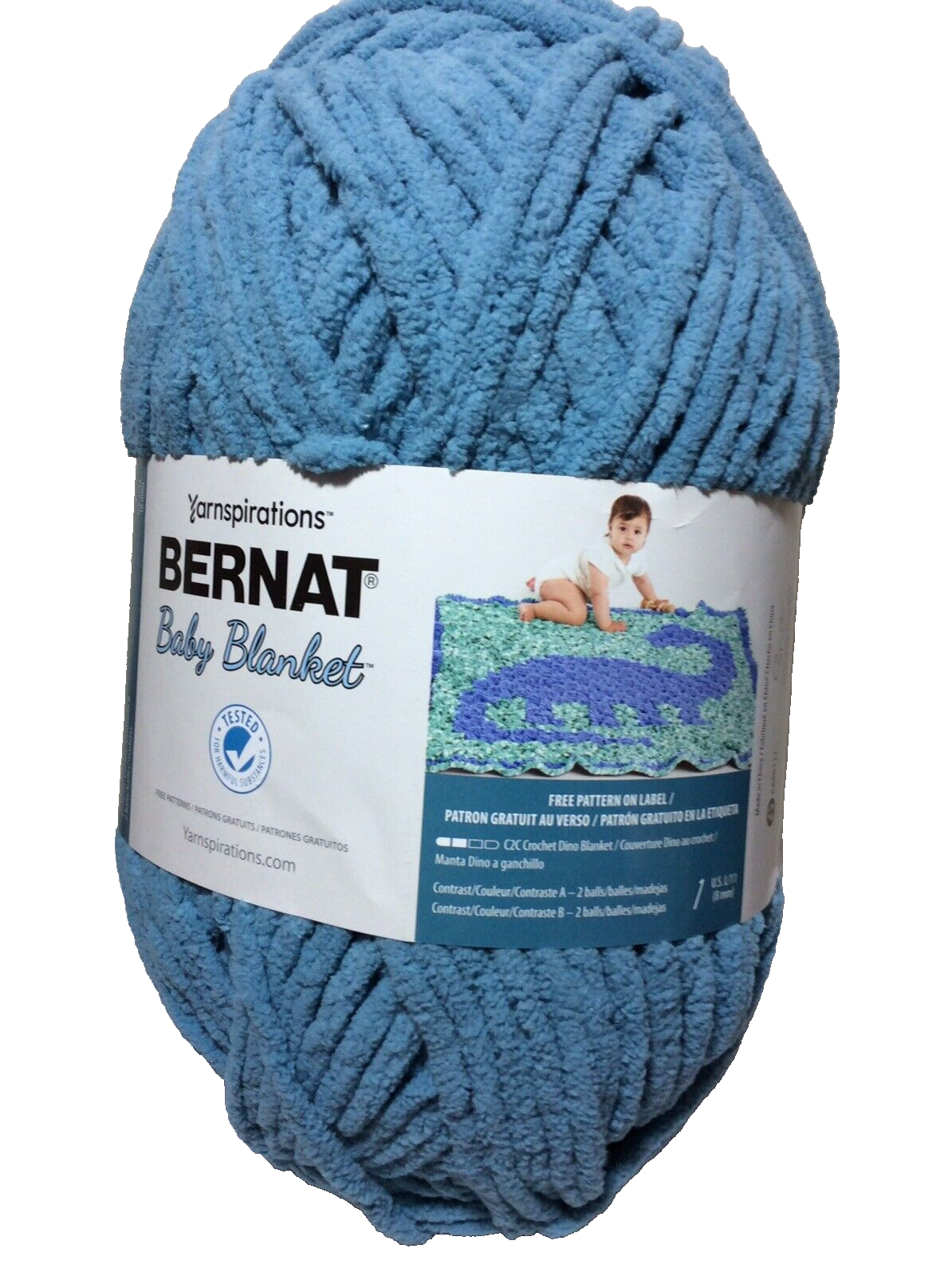 Yarn 10.5oz Skein "sky" Dino-mite Collection