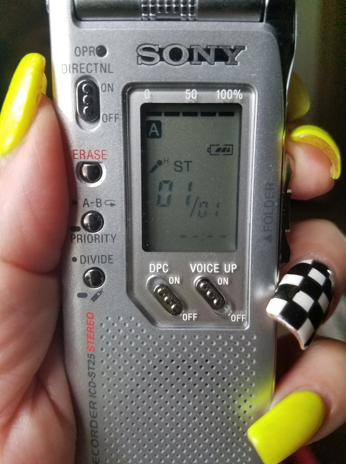 Sony ICDST25 Handheld Digital Voice Recorder Tested! eBay