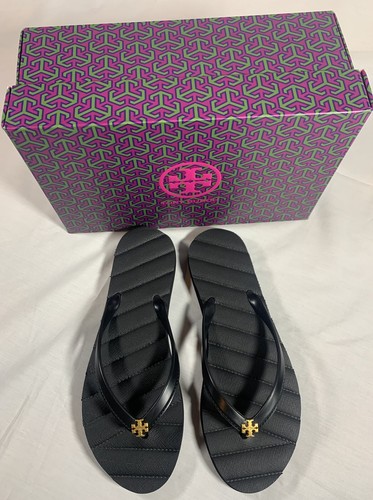 【美品】✨Tory Burch 24cm パンプス レザー トープ ロゴ金具 7 TORY BURCH #42422 Brown Leather Wooden Wedge Platform