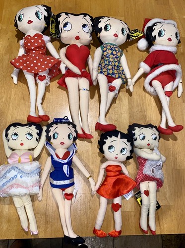 Betty boop　当時物稀少ぬいぐるみ Betty boop ベティちゃん ぬいぐるみ - メルカリ