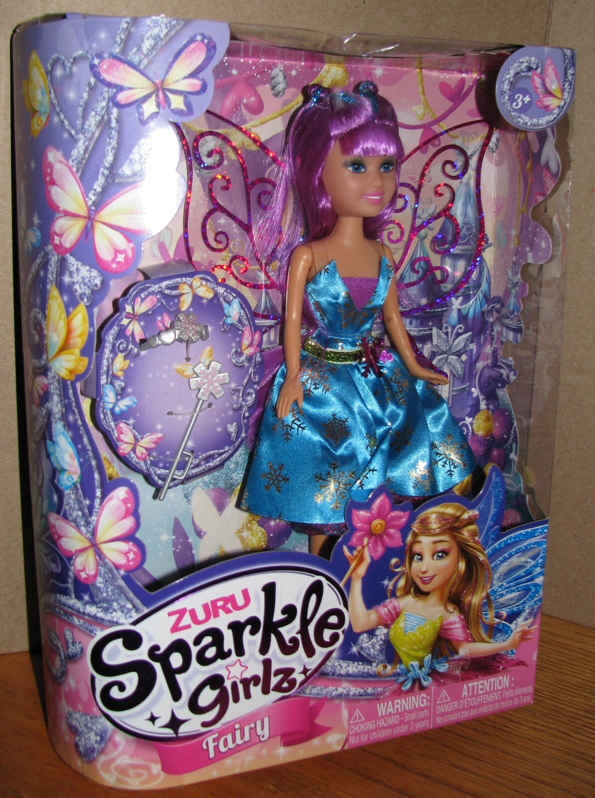 【crazyforWAN】Fairy Princess Barbie Fairy-tastic Princess Doll 2008 Mattel P6564 NRFB