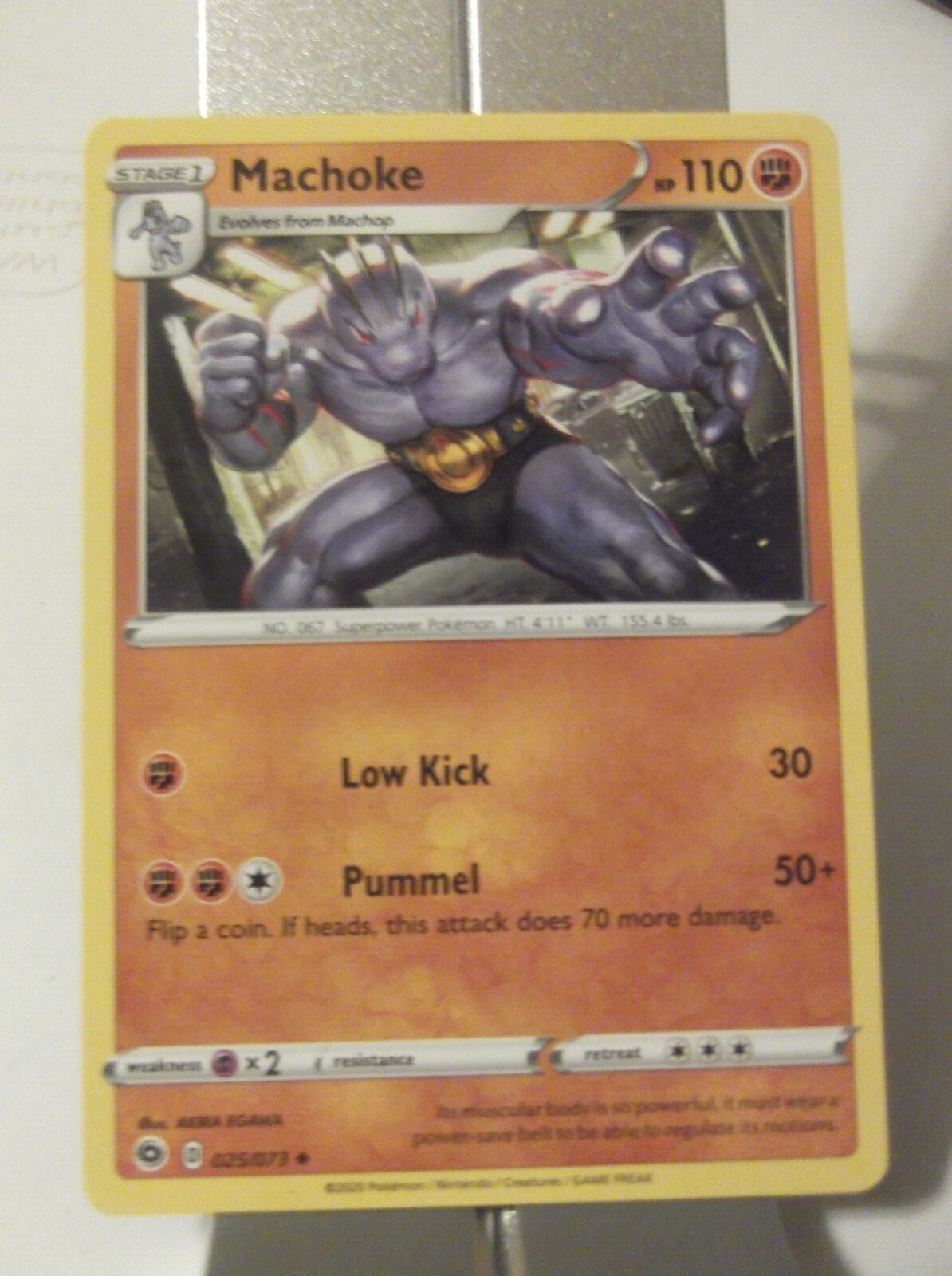 アメリカ購入品 Machoke MACHOKE 25 #67 Artbox Action Flipz LP Pokemon Card | eBay
