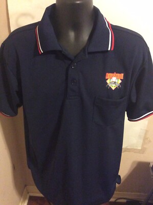 Cooperstown Dreamspark Embroidered Baseball POLO SHIRT Size M Medium