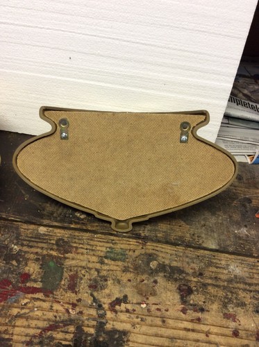 Vintage Home Interiors Gold Wall Mounted Shell Scones