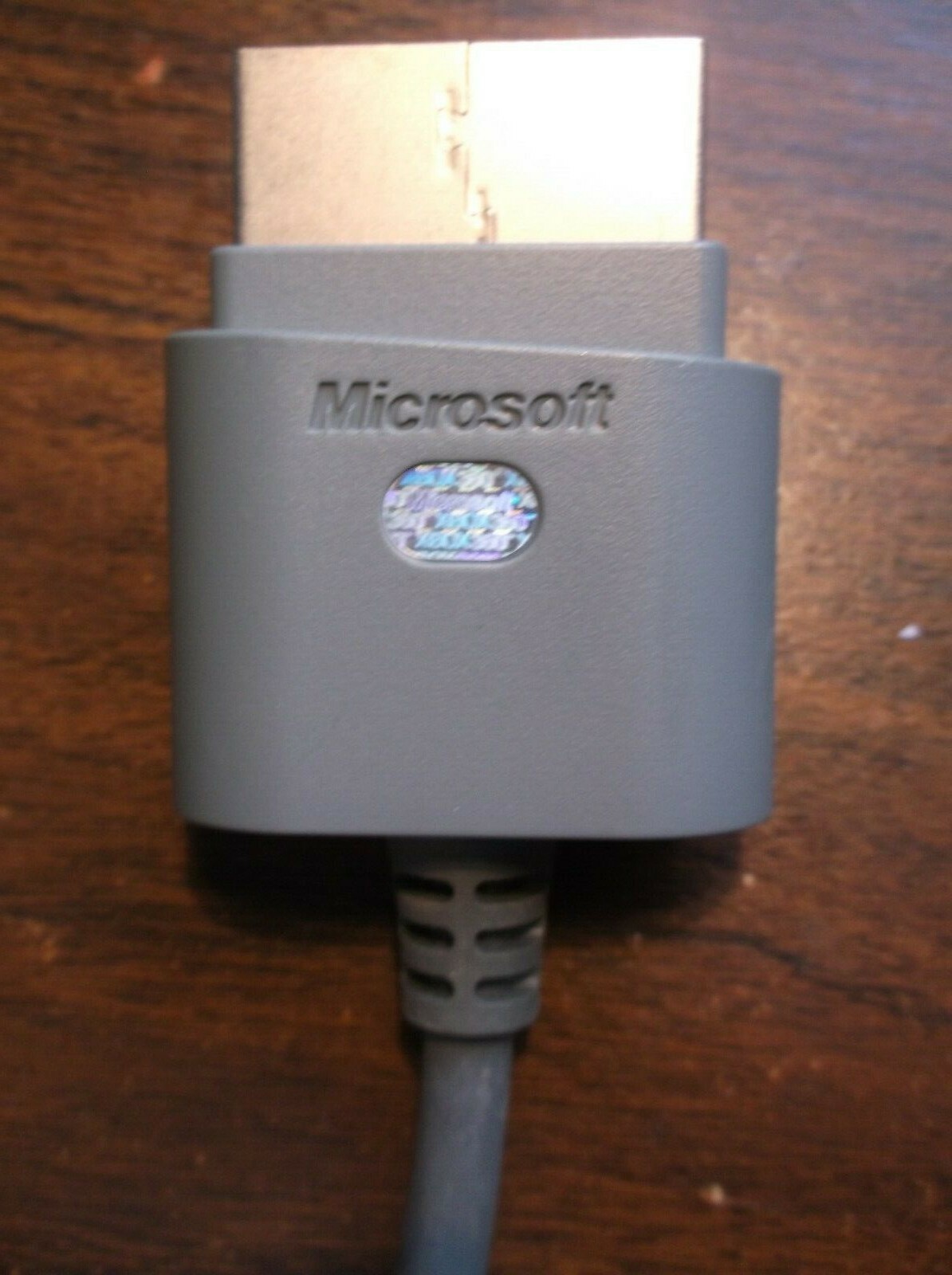 XBOX 360 GENUINE OEM MICROSOFT COMPOSITE VIDEO AV TV RCA CABLE CORD