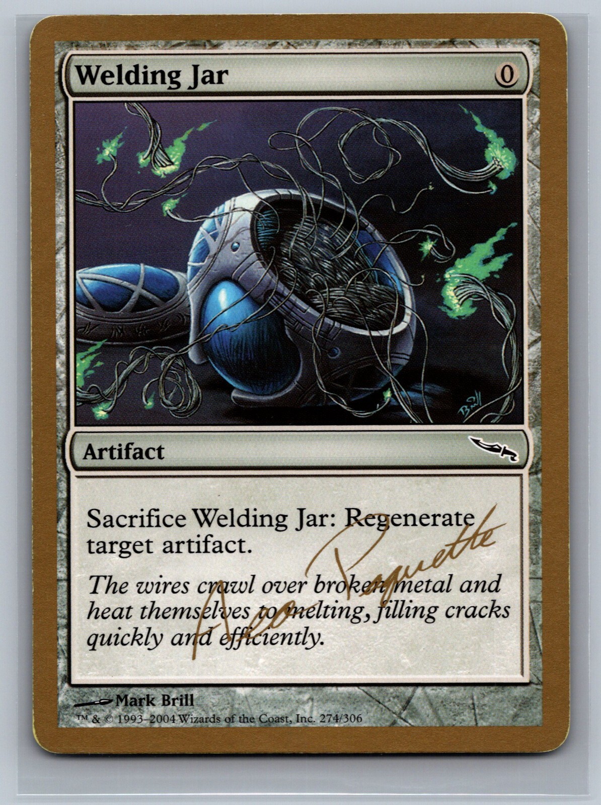 WorldChampionshipDecks2004⭐︎AeoPaquette Magic MTG 2004 Aeo Paquette World Championship Decks Welding