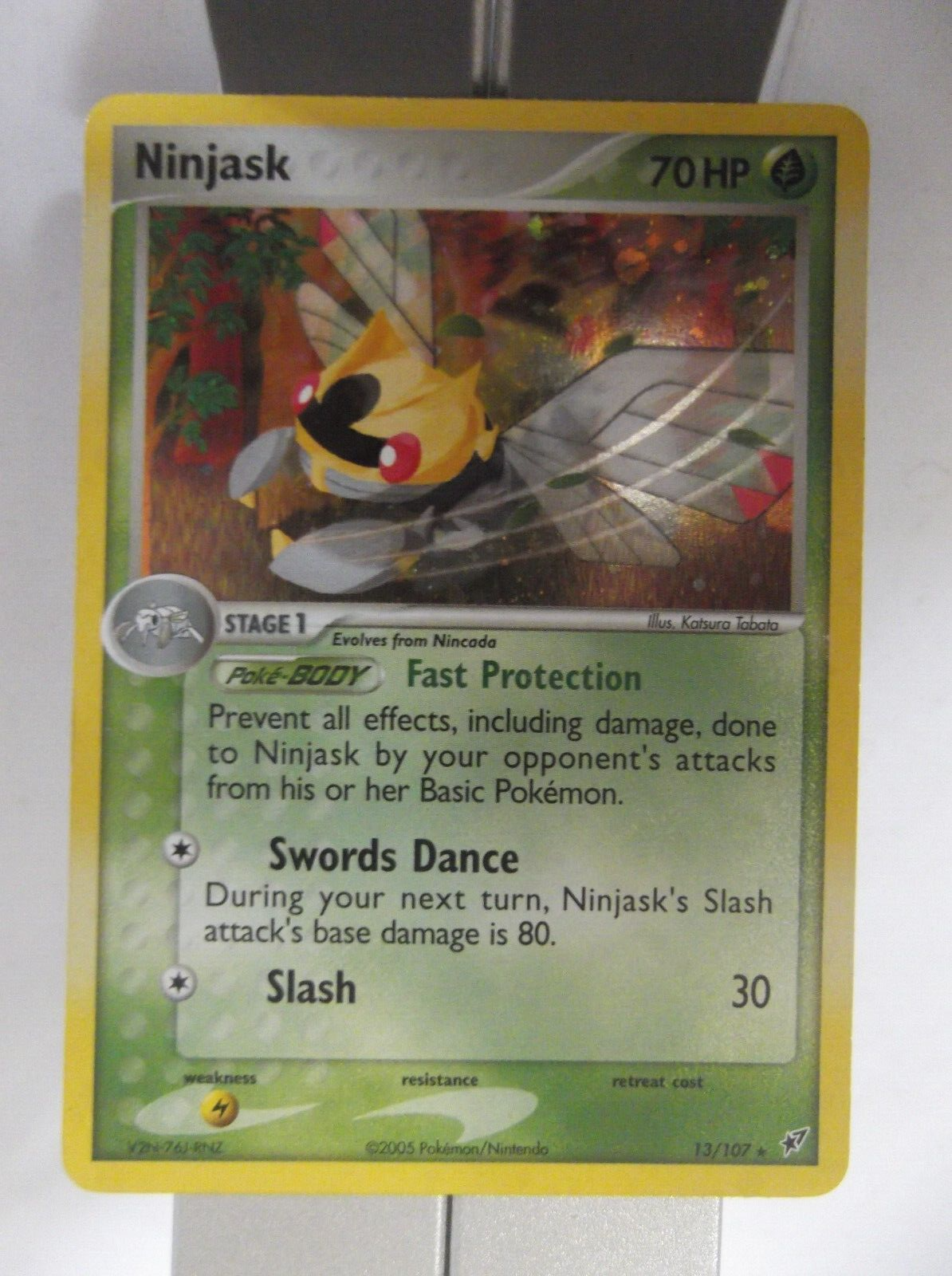026PK013 - Ninjask - 13/107 - Deoxys - Rare Holo | eBay 026PK013 - Ninjask - 13/107 - Deoxys - Rare Holo | eBay