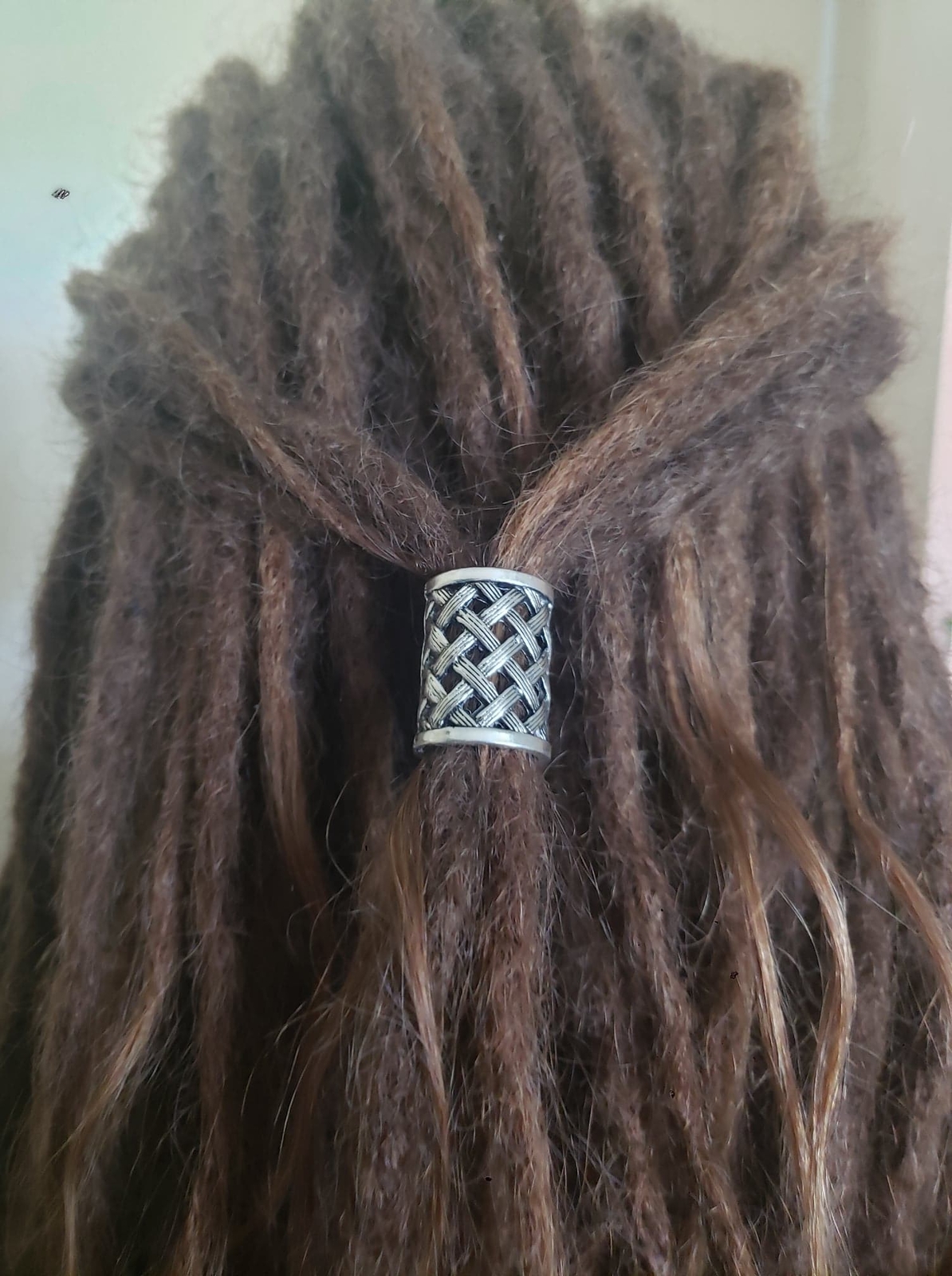 2pcs Lots Antique Hair Braids Dreadlock Dread Clip Beads Hair