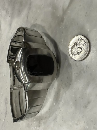 TIFFANY & Co. WATCH PULSAR /HAMILTON MENS VINTAGE. AS/IS FOR