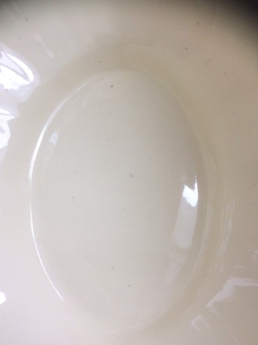 VINTAGE Haegar Planter 40208 USA CREAM Ribbed 3 1/4