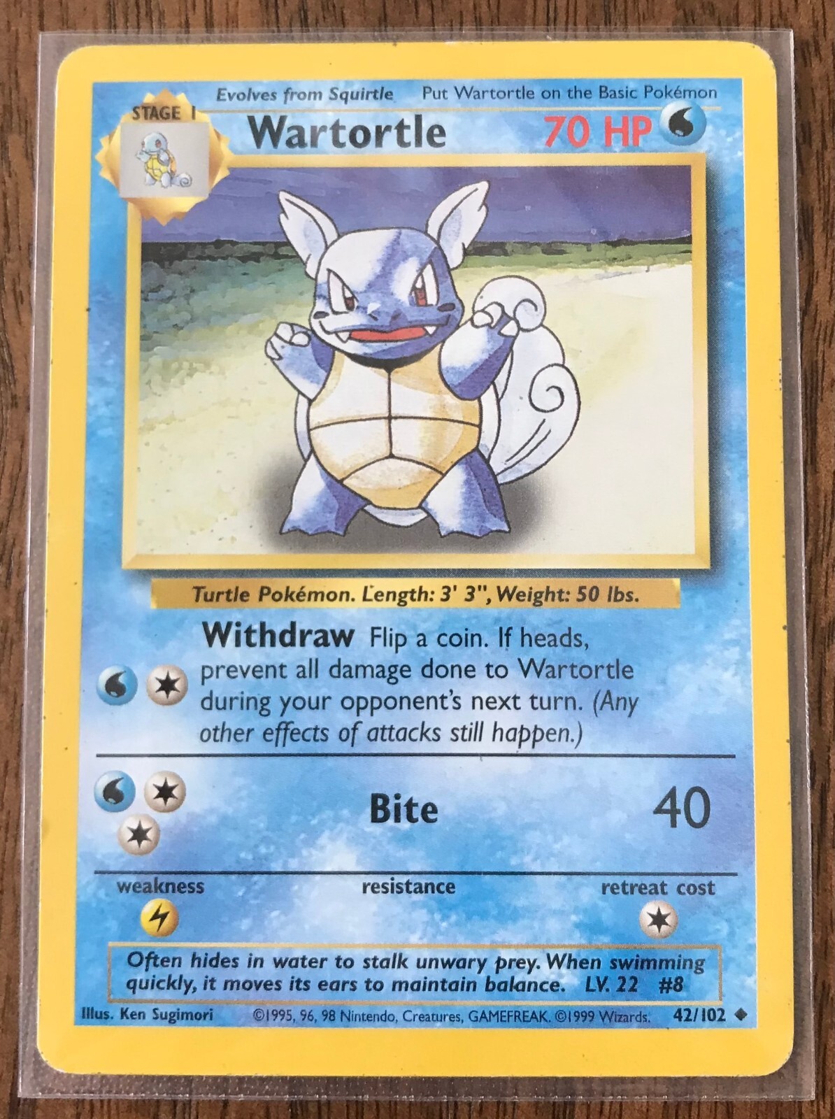 ポケモンカード Wartortle 42/102 旧裏 英語版　psa $_57.JPG?set_id=8800005007